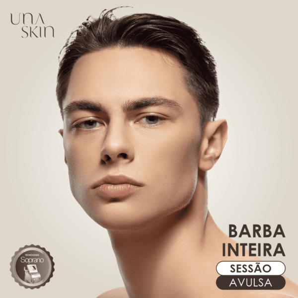 Depilação de Barba Completa - Sessão Avulsa