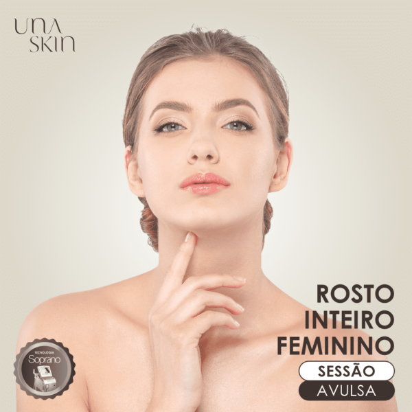 Depilação de Rosto Feminino - Sessão Avulsa