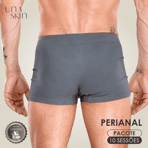 Pacote de 10 Sessões para Depilação de Perianal Masculino