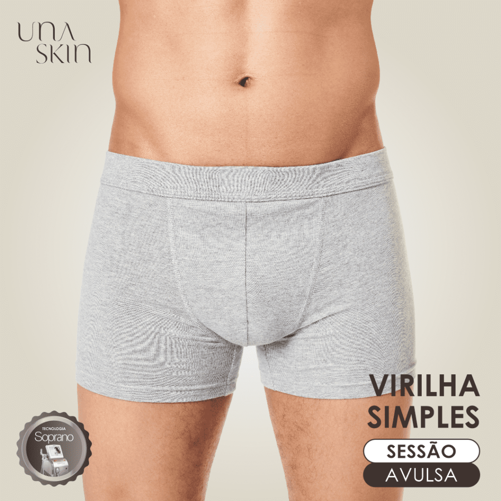 Depilação de Virilha Simples - Sessão Avulsa