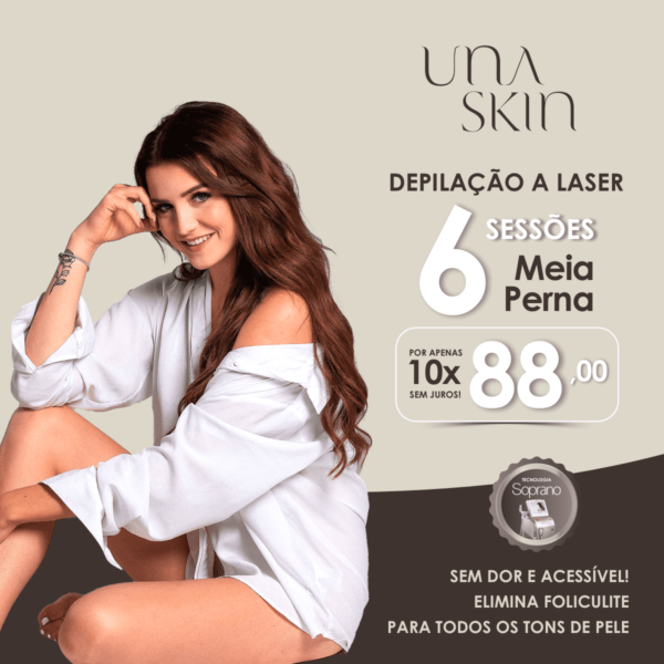 6 Sessões Meia Pernas apenas 10xR$ 88,00 s/juros